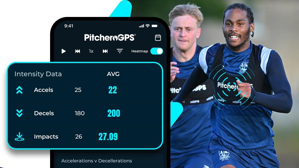 Intensity Metric on PitcheroGPS Player App